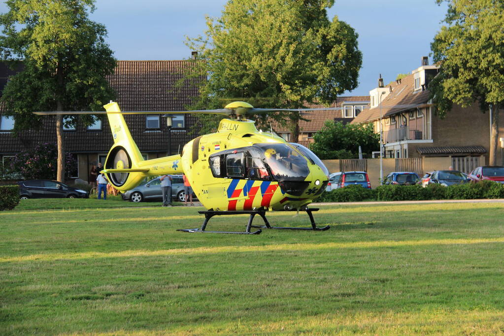 Traumahelikopter ingezet voor medische noodsituatie