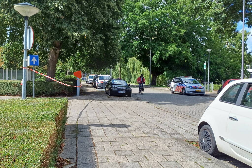 Chemische geur in kelderbox