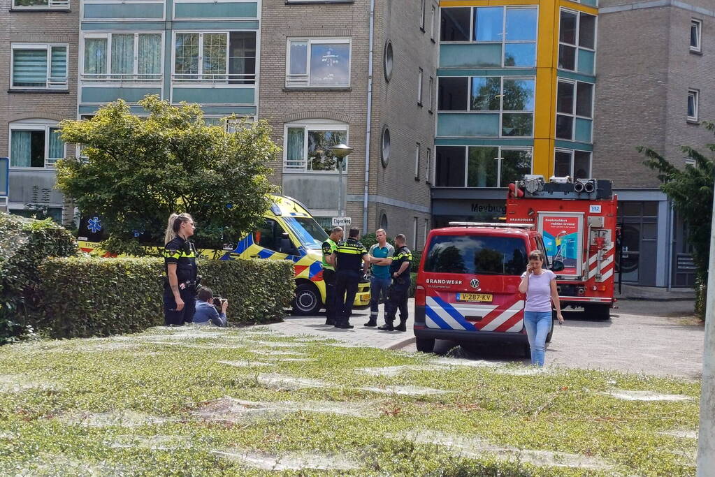 Chemische geur in kelderbox