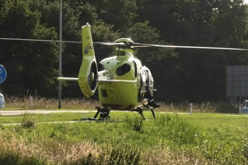 Scooterrijder gewond bij ongeval