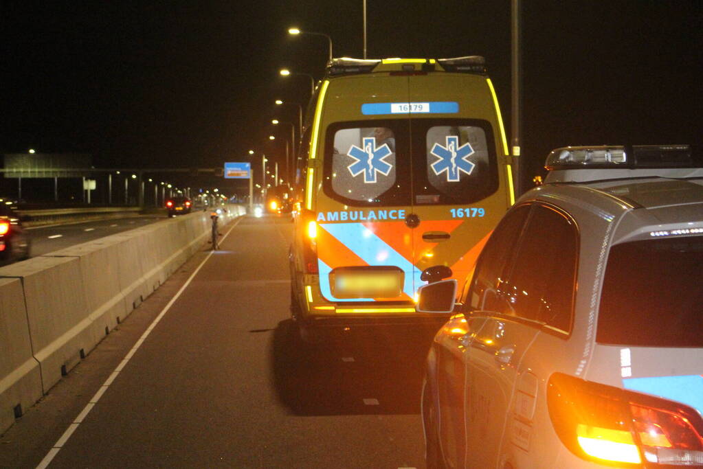 Gewonde na botsing tussen scooter en fietser