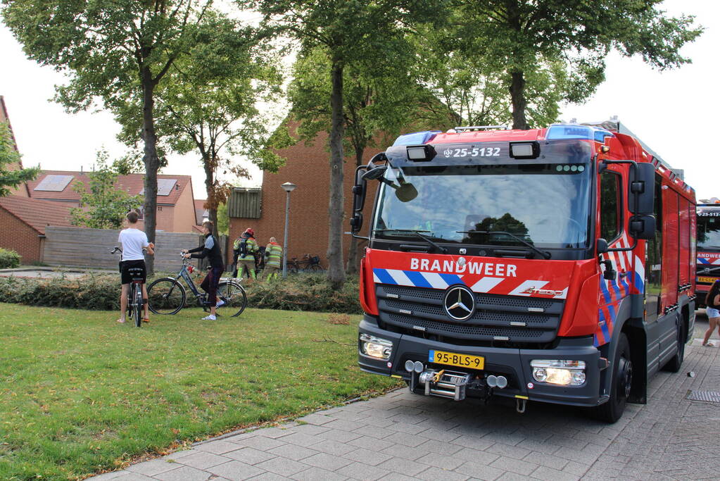 Rookontwikkeling bij woningbrand