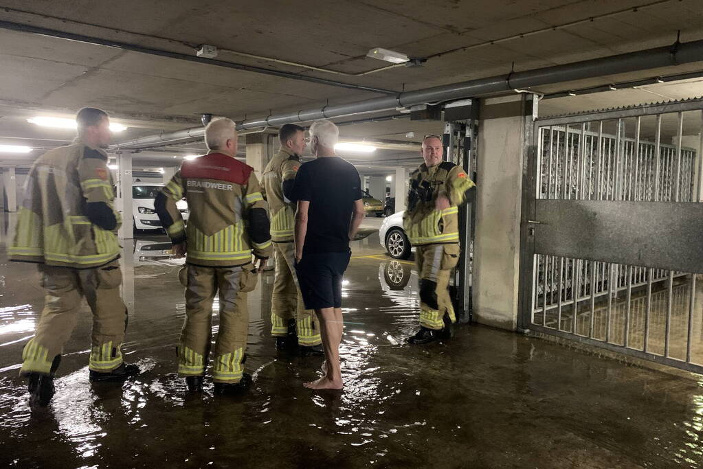 Wateroverlast in parkeergarage
