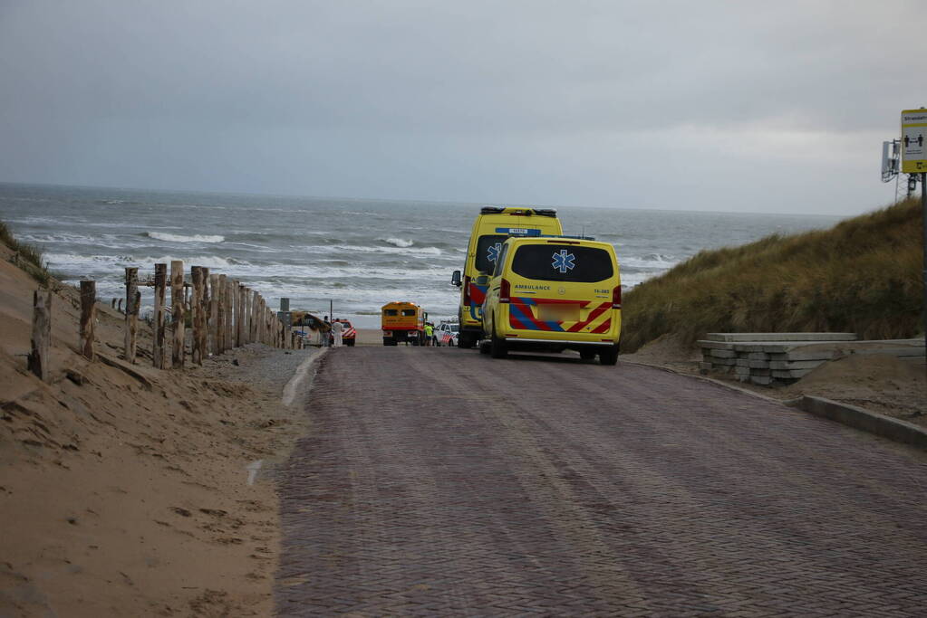 Grote zoekactie op zee naar vermist persoon
