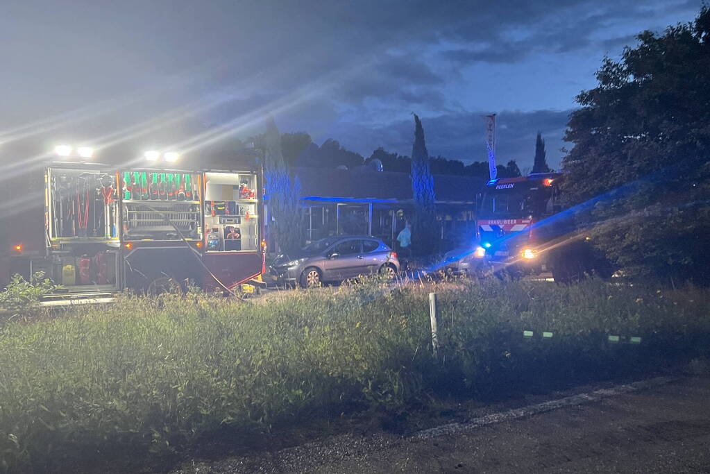 Brand in gebouw snel onder controle