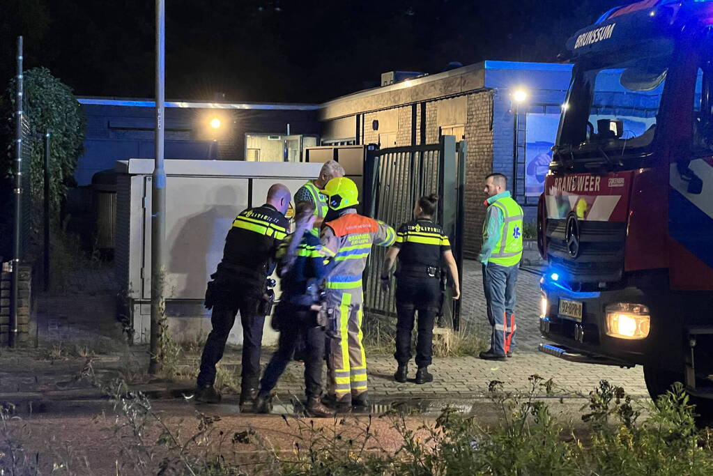 Brand in gebouw snel onder controle