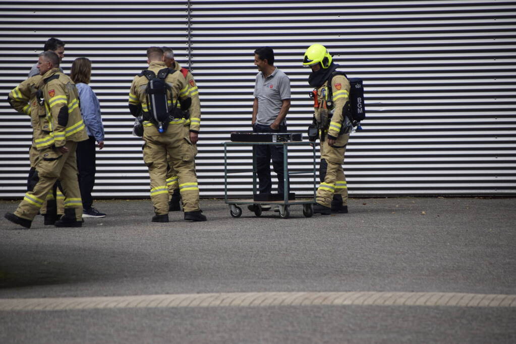 Accu oververhit in bedrijfspand