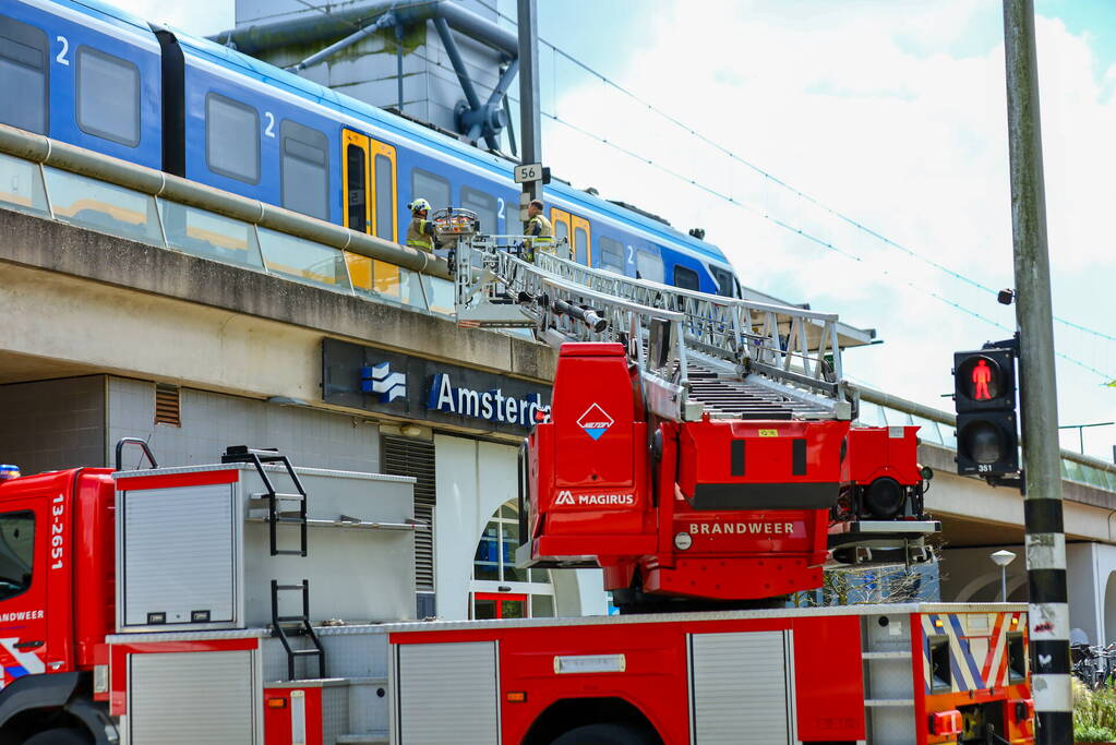 Treinverkeer stilgelegd vanwege aanrijding