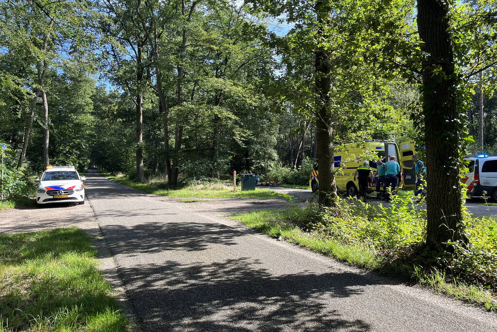 Fietser zwaargewond geraakt