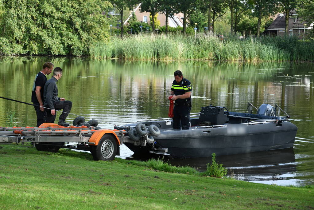 Park afgezet na vondst kleding