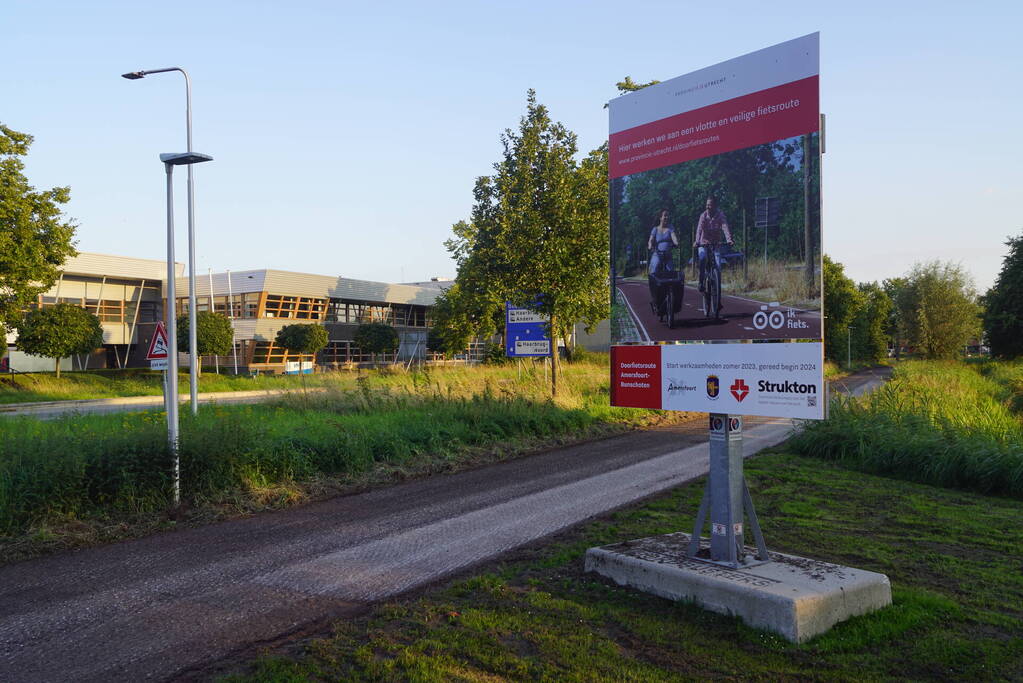 Aanleg van doorfietsroute begonnen