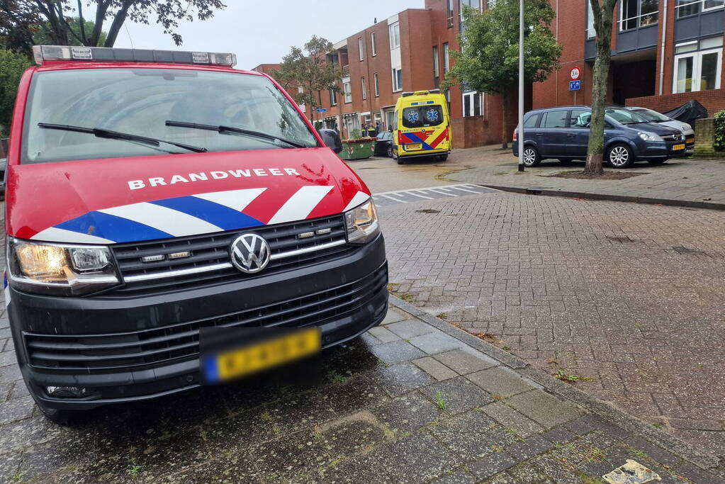 Meerdere bewoners onwel geraakt in woning