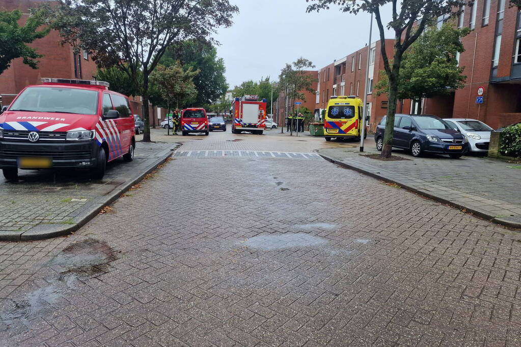 Meerdere bewoners onwel geraakt in woning