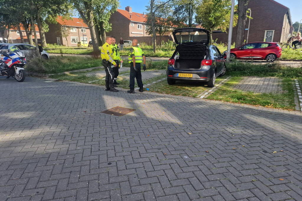 Grote politieinzet in woonwijk