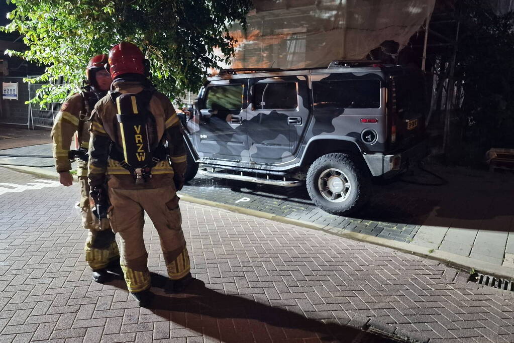 Onderzoek naar ontstaan brand in Hummer