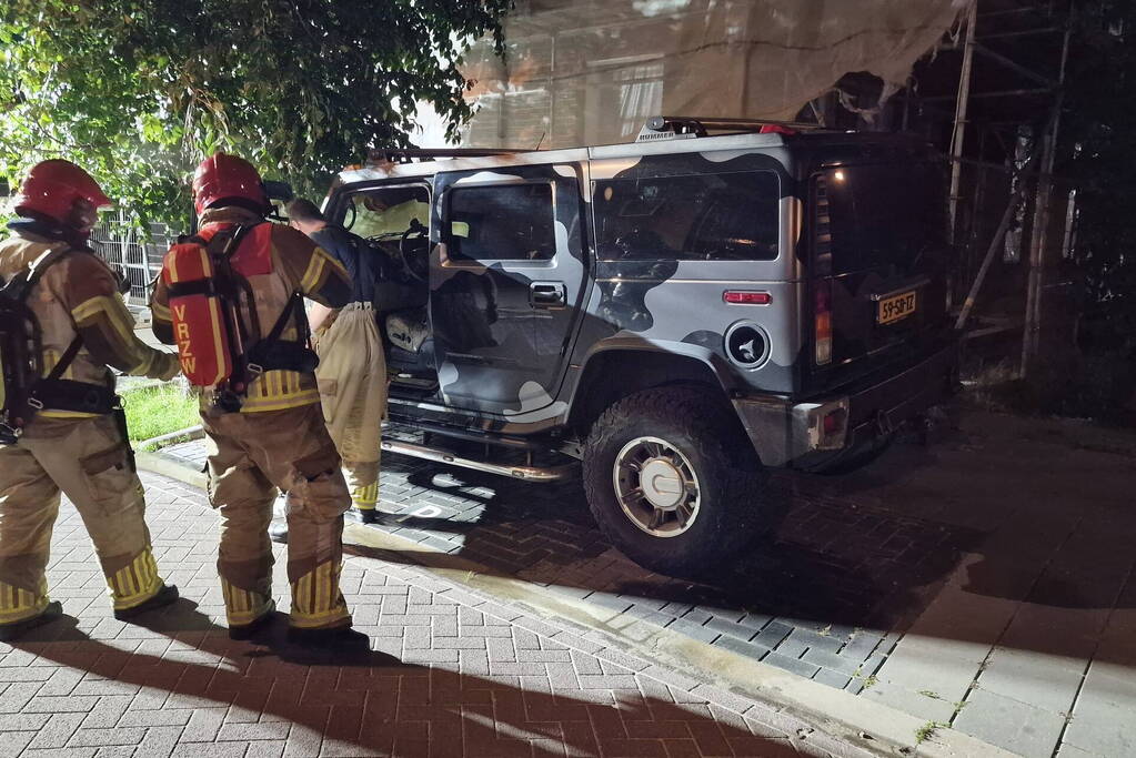 Onderzoek naar ontstaan brand in Hummer