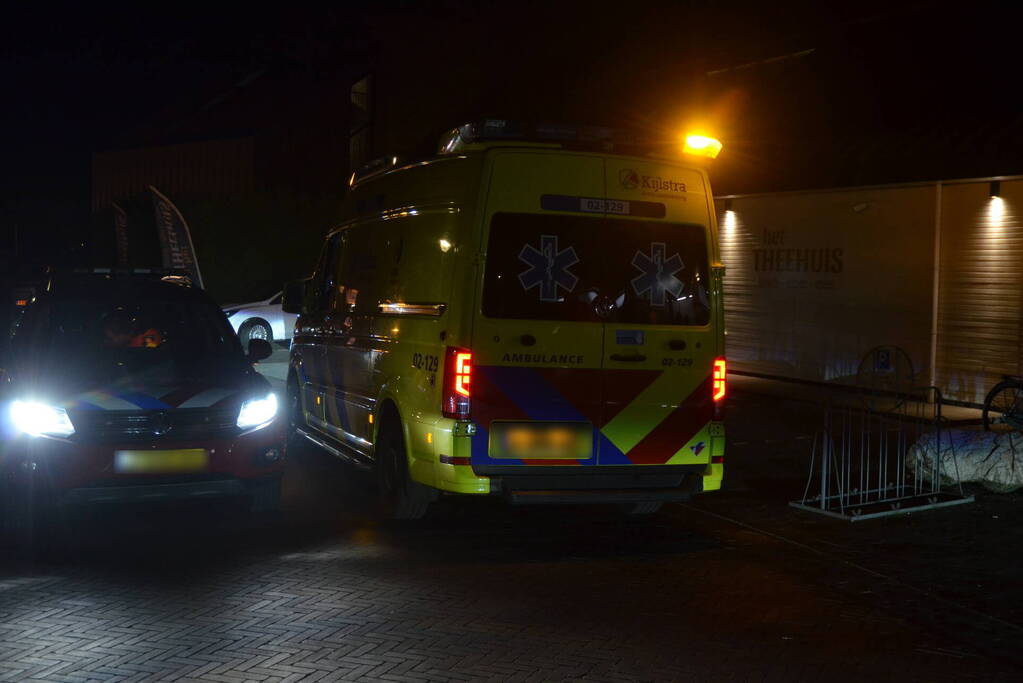 Boot mogelijk omgeslagen op water