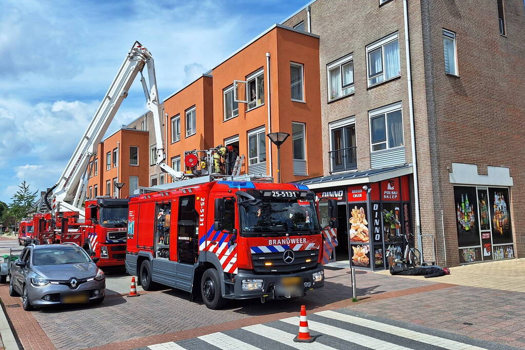 Brandweer oefent brand in woning met slachtoffer