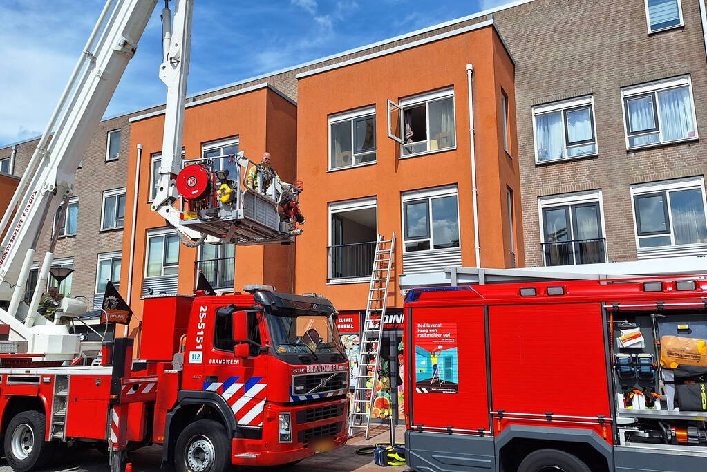 Brandweer oefent brand in woning met slachtoffer