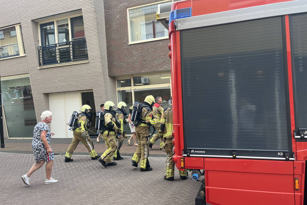 Snelle brandweerinzet bij woningbrand