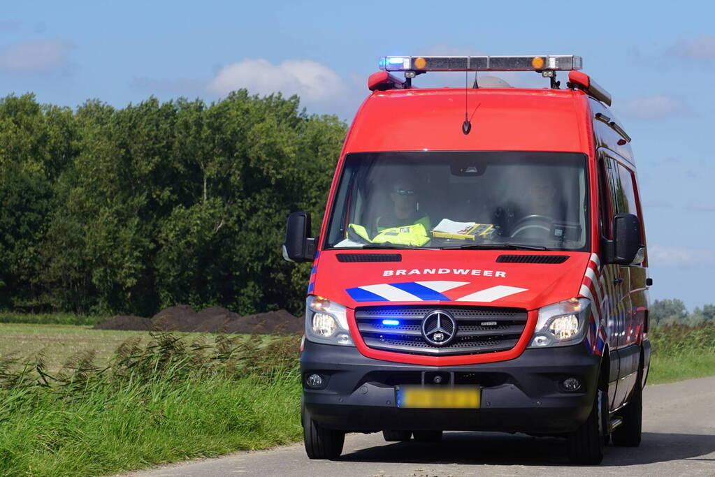 Grote zoekactie na aantreffen step bij pont over water
