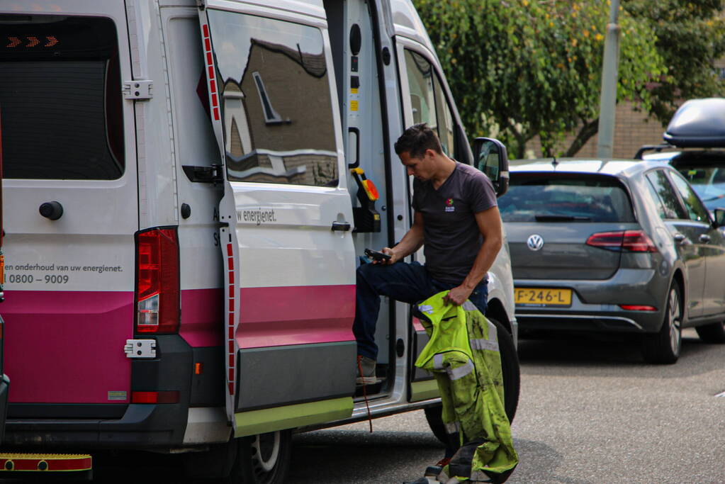 Brandweer ingezet voor gaslekkage in woning