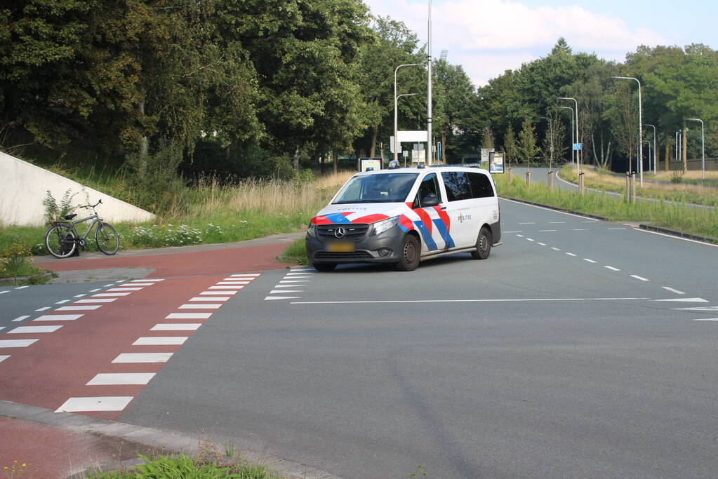 Fietser gewond bij aanrijding met auto