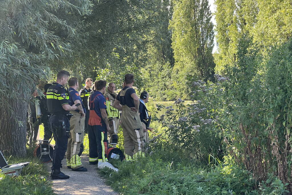 Grote zoektocht naar persoon te water