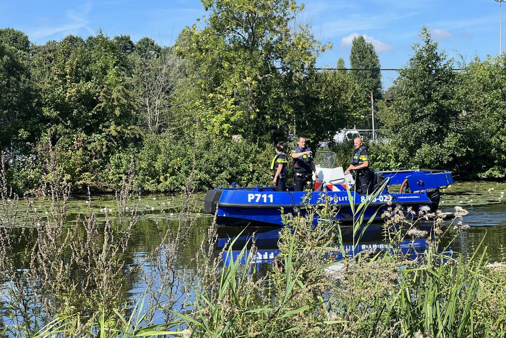 Grote zoektocht naar persoon te water