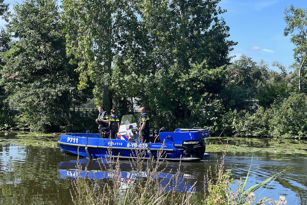 Grote zoektocht naar persoon te water