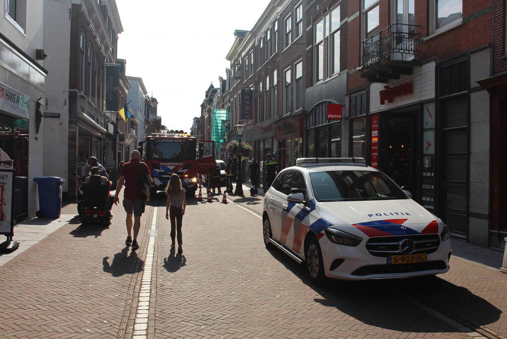 Brand in juwelier blijkt mistgenerator