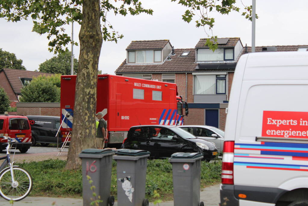 750 huishoudens zonder stroom door brand