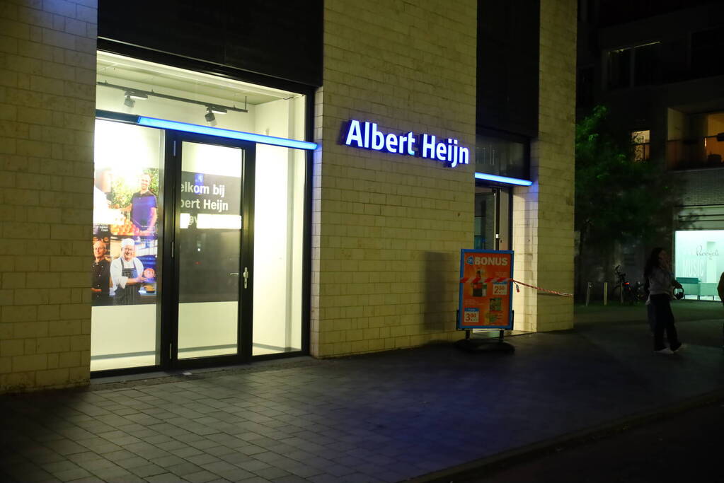Vreemde lucht bij Albert Heijn