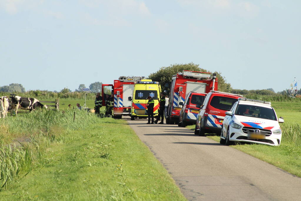 Gewonde nadat mestgassen vrijkomen in stal, drie koeien overleden