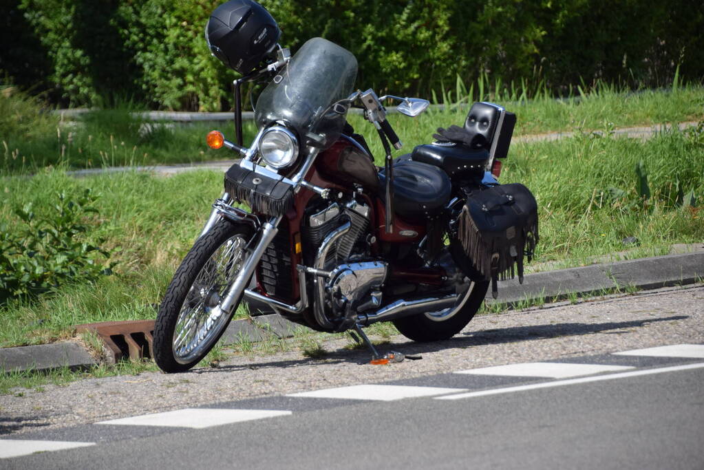 Motor beschadigd bij valpartij