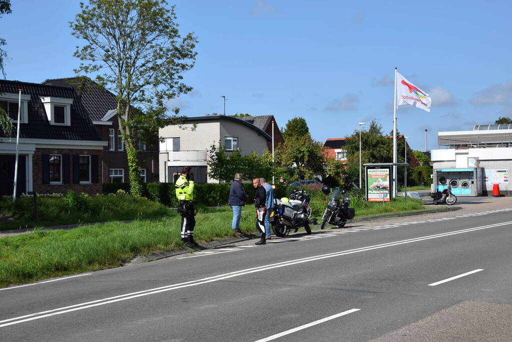 Motor beschadigd bij valpartij