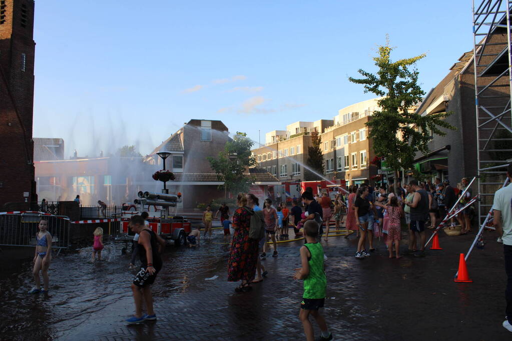 Brandweer organiseert waterspektakelrace