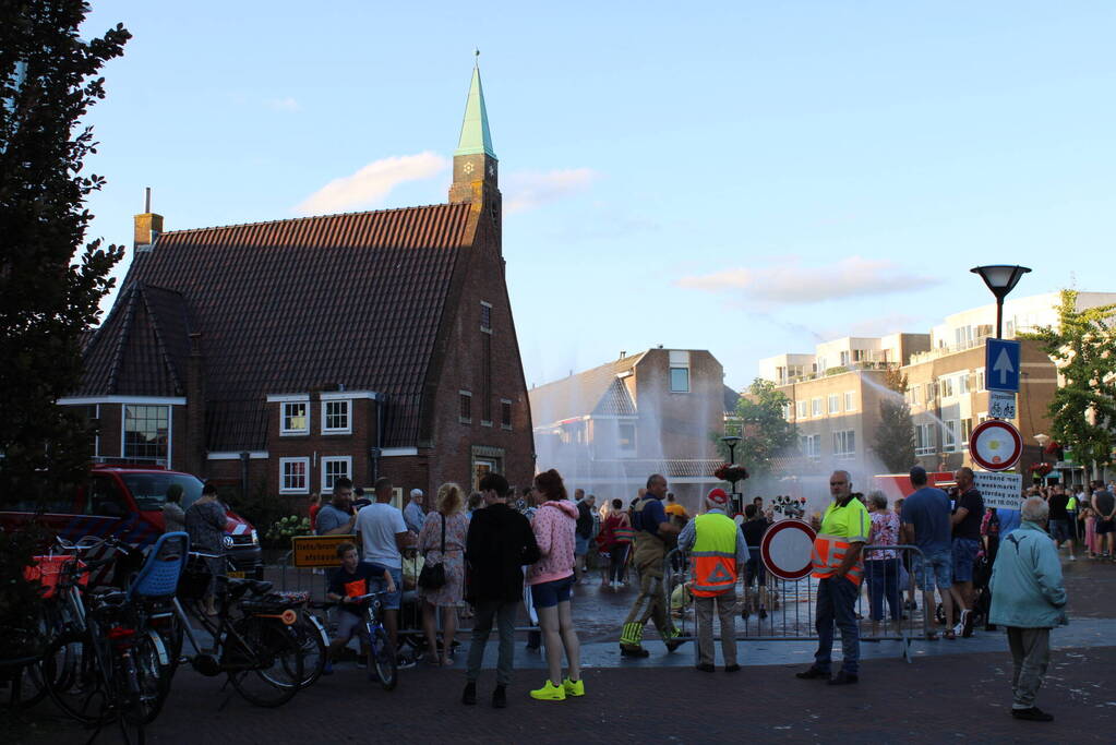 Brandweer organiseert waterspektakelrace