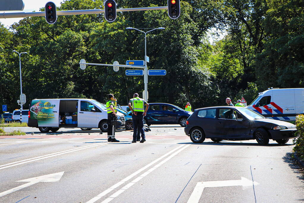 Meerdere gewonden bij ongeval op kruising