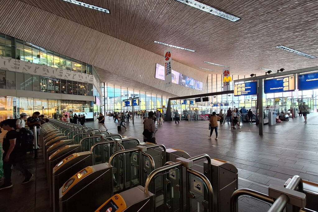 Storing NS zorgt voor drukte op Centraal Station