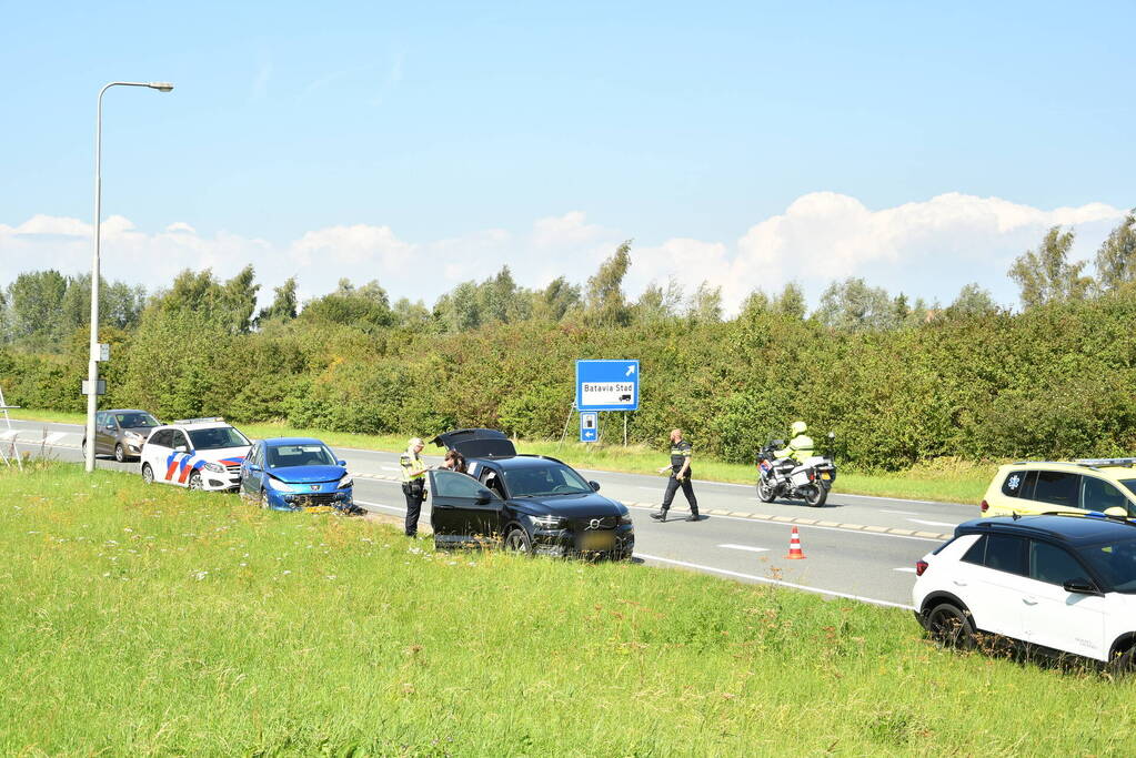 Schade bij kop-staartbotsing
