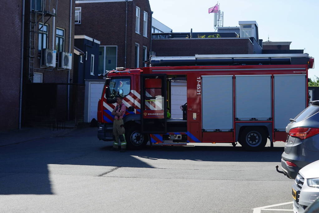 Onderzoek naar gaslucht in winkel