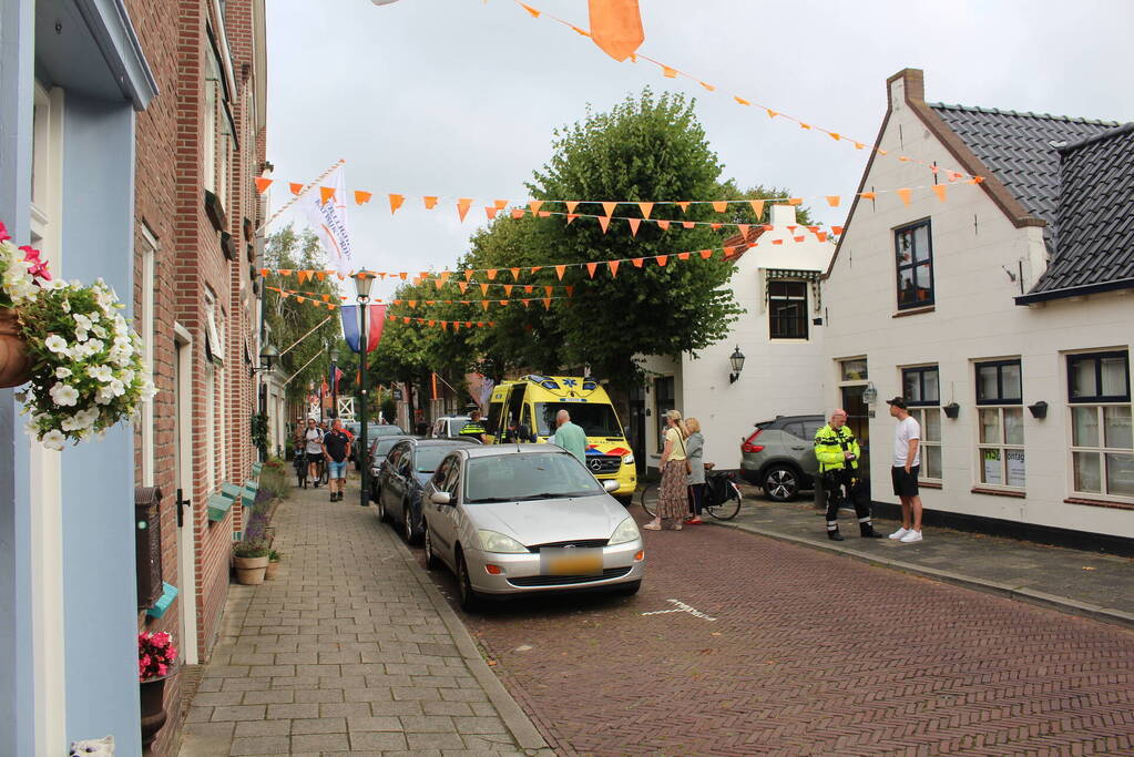 Fietser gewond bij botsing met openstaande portier