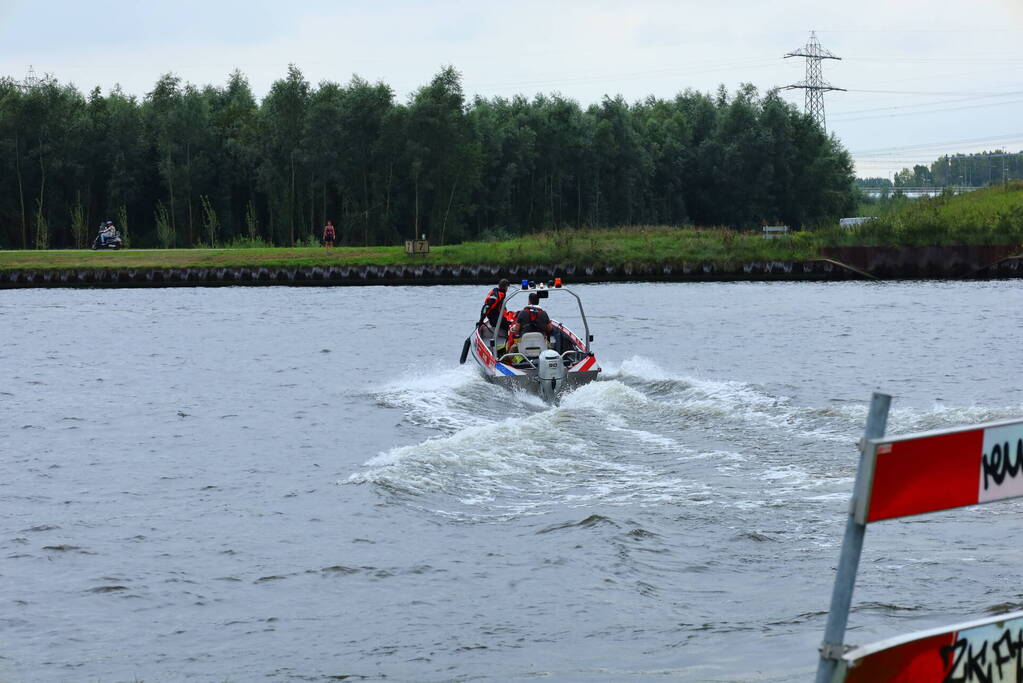 Zoekactie naar mogelijk te water geraakte fietser