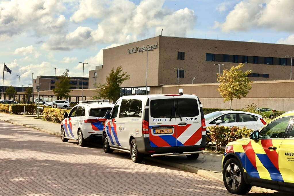 Traumahelikopter ingezet bij brand in cel