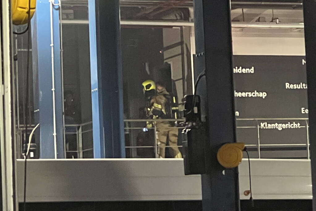 Flinke rookontwikkeling in garagebedrijf