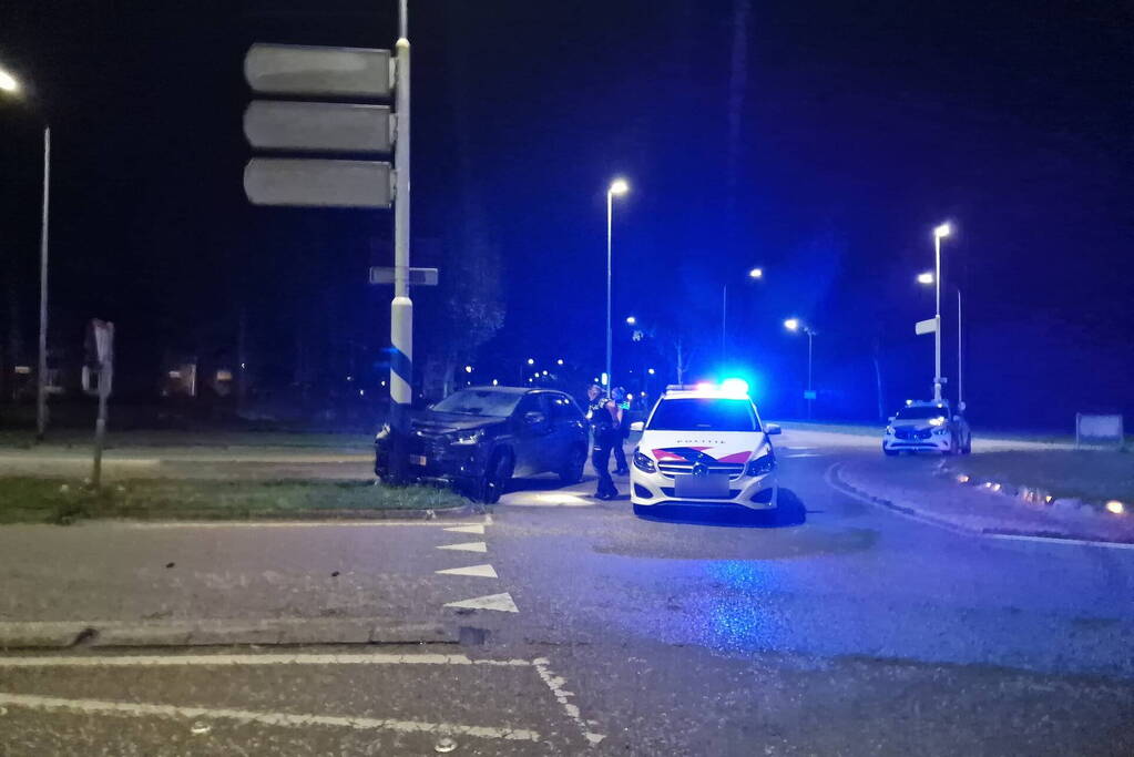 Klopjacht nadat autodief op de vlucht slaat