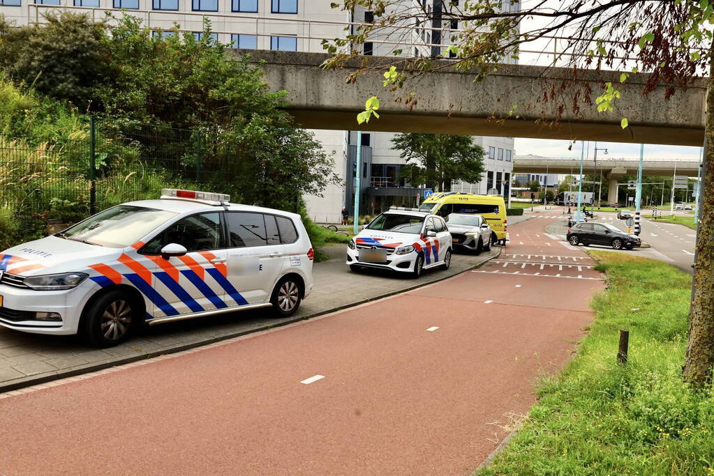 Wielrenner gewond bij aanrijding met auto