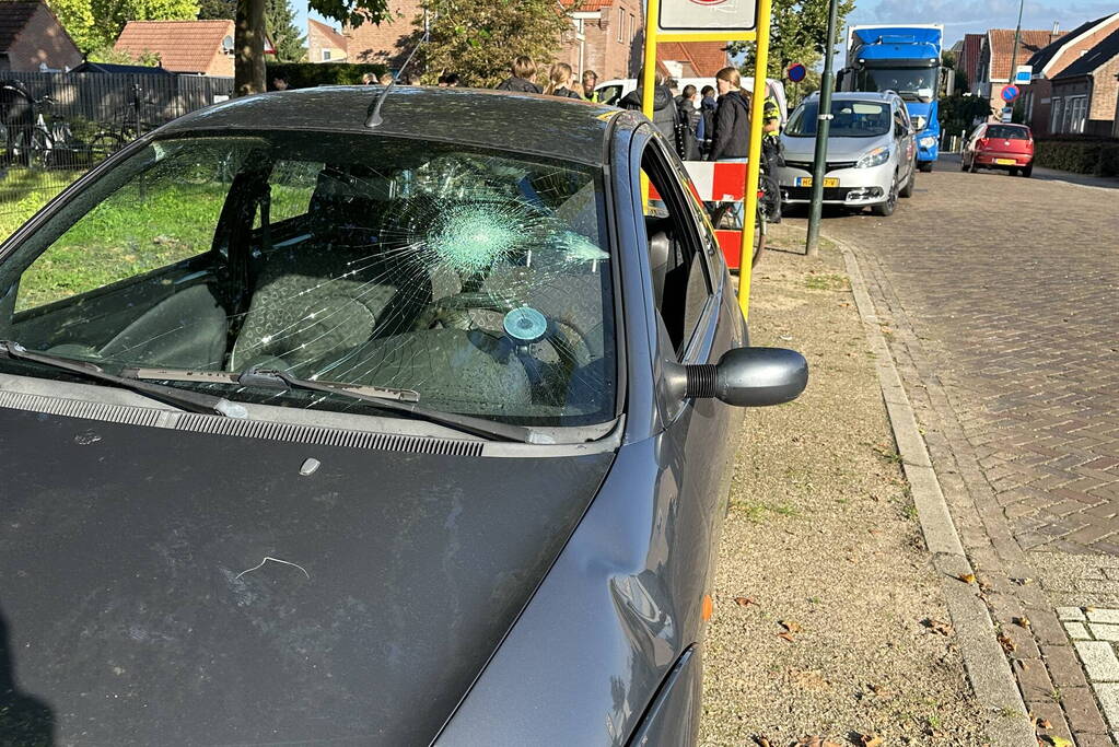 Fietster aangereden tijdens oversteken