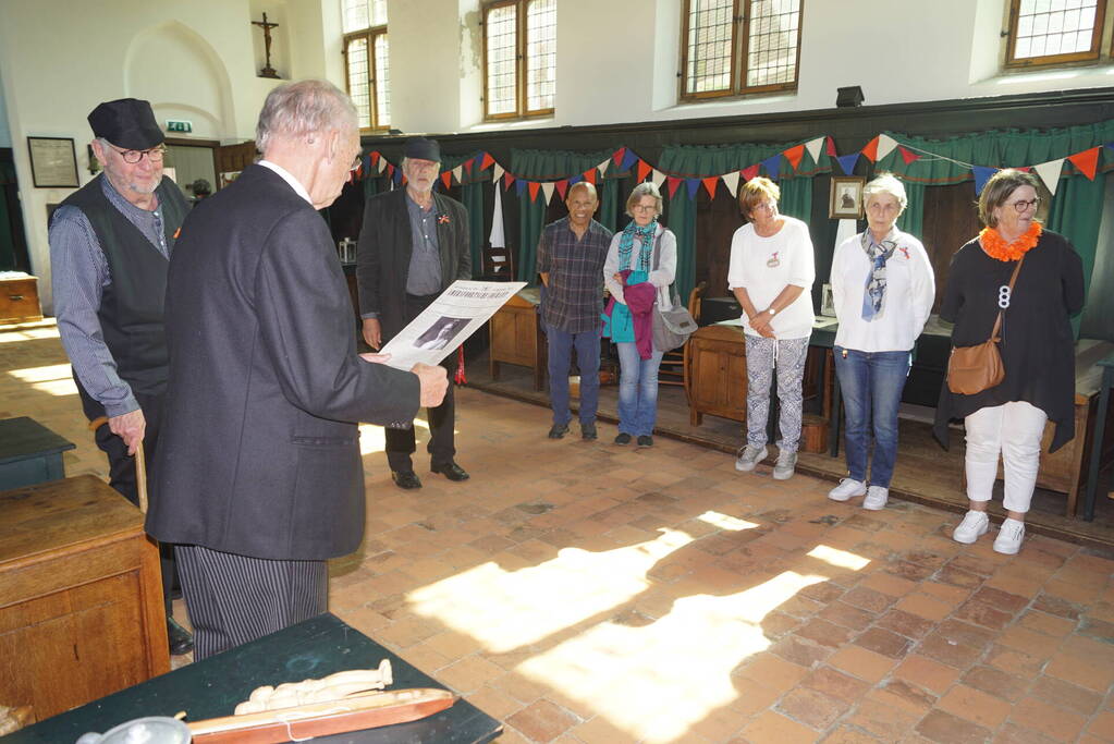 Verjaardag van koningin Wilhelmina wordt gevierd